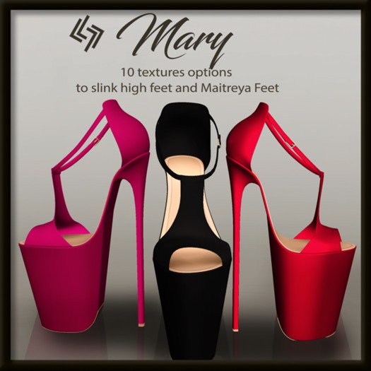 LEGENDAIRE MARY HEELS