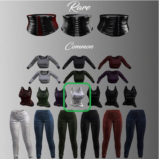 [Azuchi] GACHA Heidi Top White Witch