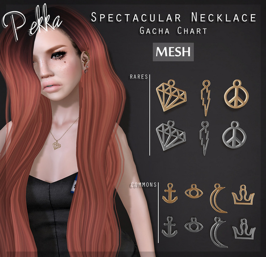 .Pekka. Thunder necklace - Gold - RARE