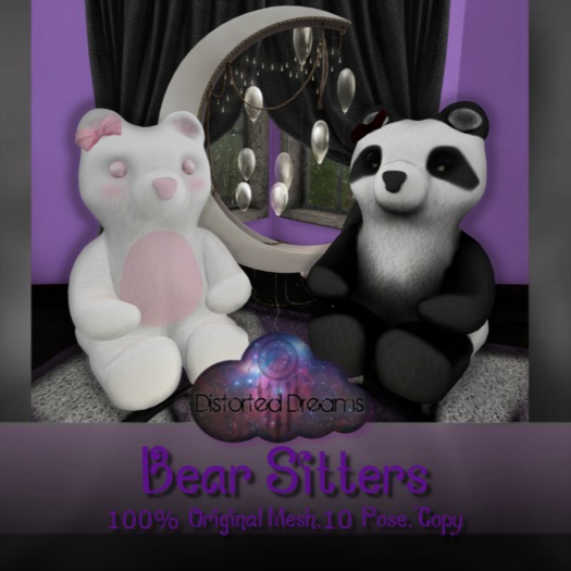 .::DD::. Albino Bear Puff Chair