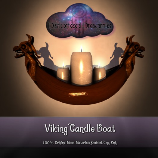 .::DD::. Viking Candle Boat