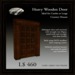Tbc1012 mahogany filigree door