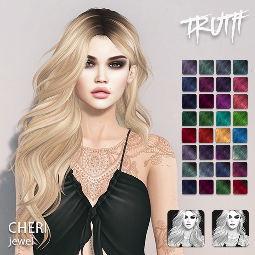 TRUTH Cheri - Jewel (Fitted Mesh Hair)
