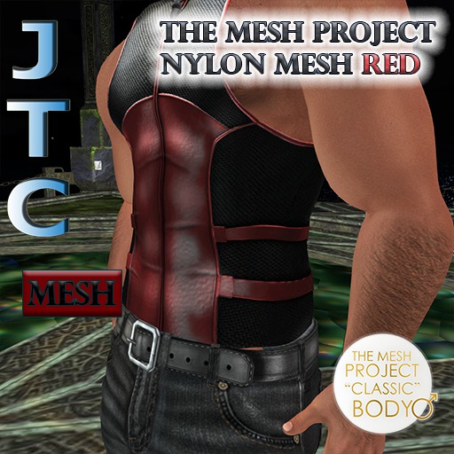 Mesh Vest for TMP ava Red