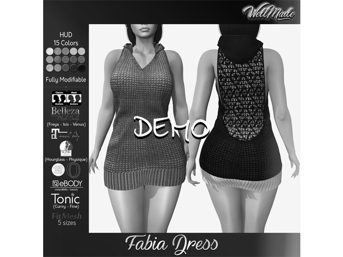 [WellMade] Fabia Dress DEMO