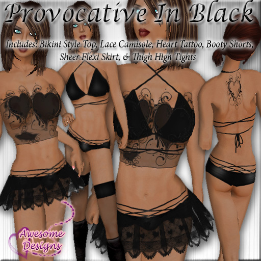 *Awesome Designs Provocative In Black