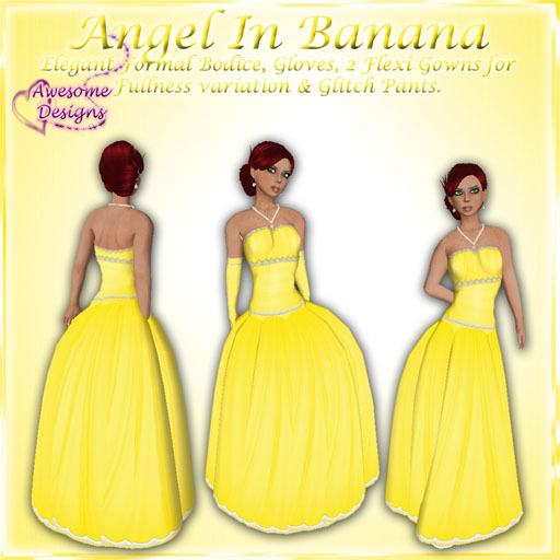 *Awesome Designs Angel In Banana