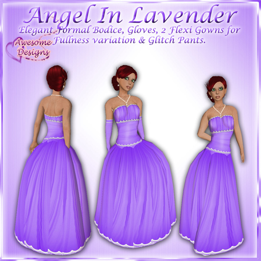 *Awesome Designs Angel In Lavender