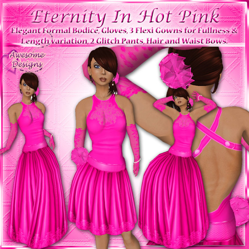 *Awesome Designs Eternity In Hot Pink