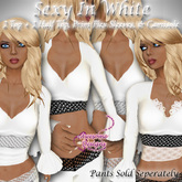 *Awesome Designs Sexy Tops In White