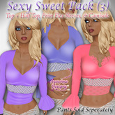 *Awesome Designs Sexy Tops Sweet 3 Pack