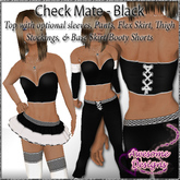 *Awesome Designs Check Mate In Black