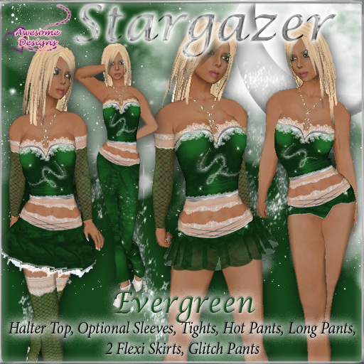 *Awesome Designs Stargazer Set In Evergreen