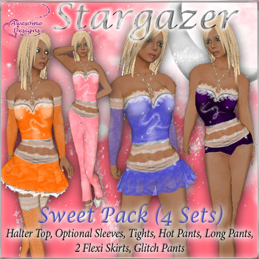 *Awesome Designs Stargazer Sweet 4 Pack
