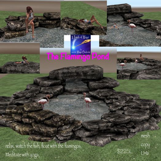 The Flamingo Pond (crate)