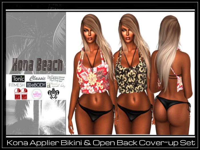 Kona Bikini & Cover-Up set #1