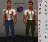 Men`s Pants Army & Navy