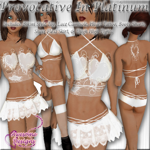 * Awesome Designs Provocative In Platinum