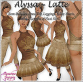 *Awesome Designs Alyssa Set In Latte