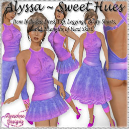*Awesome Designs Alyssa Set In Sweet Hues