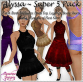 *Awesome Designs Alyssa Super 5 Pack