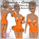 *Awesome Designs Amelia Set In Orange