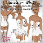*Awesome Designs Amelia Set In White