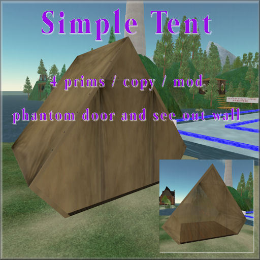 Simple tent - Boxed