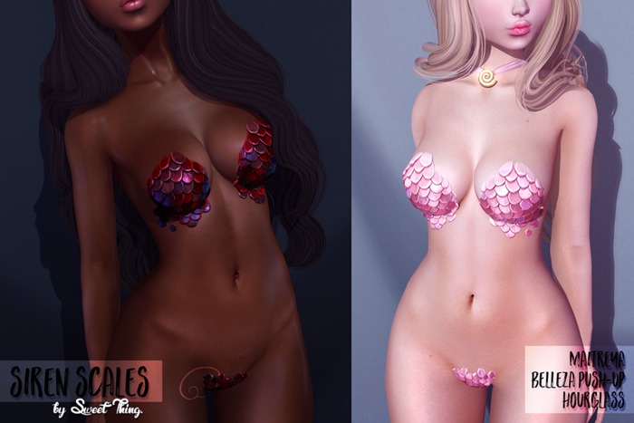 Sweet Thing. Siren Scales - DEMO - Maitreya, Hourglass, Belleza (All)