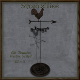 Rustic Weather Vane Decor Aa