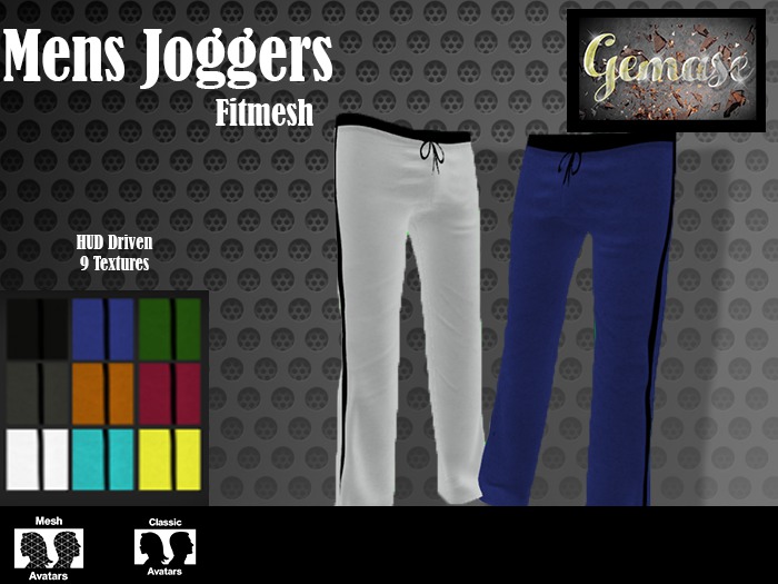 Gemase Designs - Mens Joggers  - Wear Me