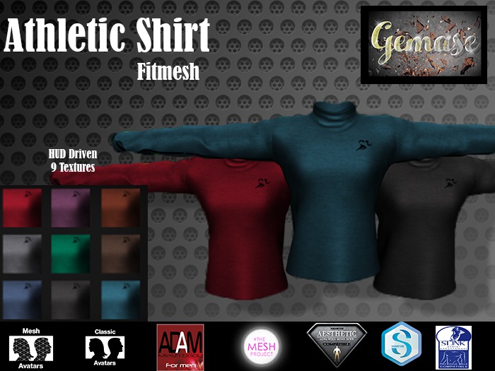 Gemase Designs - Athletic Shirt - Wear Me - DEMO