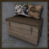 Peaceful Retreat Chest Decor Bd
