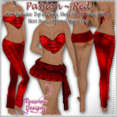 *Awesome Designs Passion In Deep Red