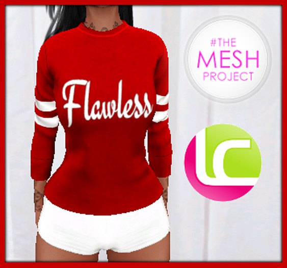 *LC* TMP Mesh Flawless Sweater Outfit