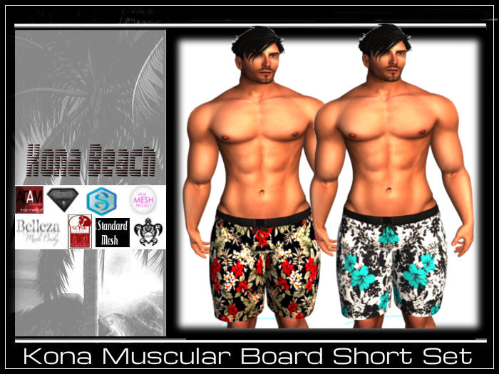Kona Muscular Shorts Set # 4