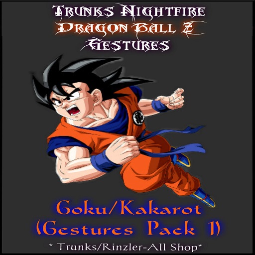 Goku/Kakarot Gestures Pack 1.0