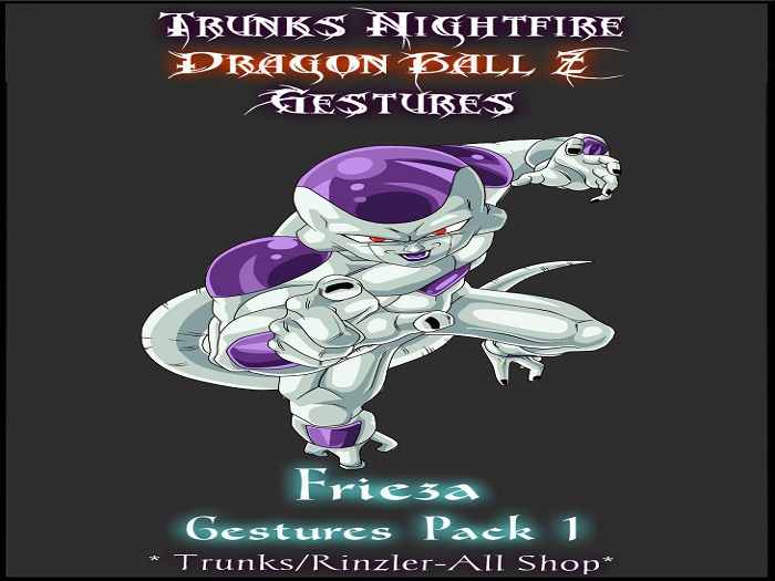 Frieza Gestures Pack 1.0