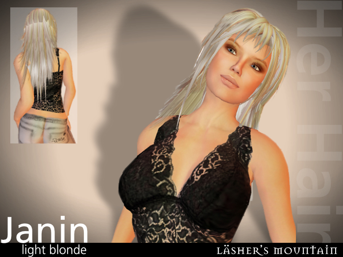Janin - Light Blonde Hair - Resell