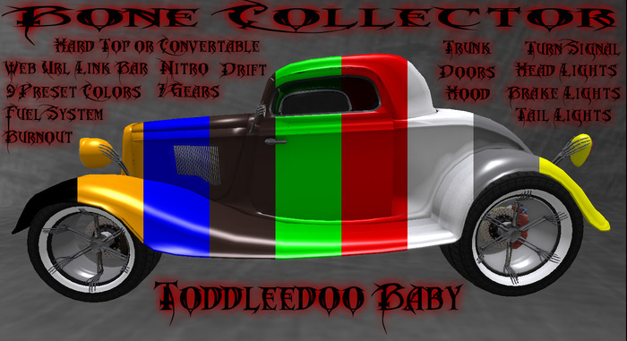 ::SSD:: 1932 Bone Collector TD Baby copy/mod no trans  (Boxed)