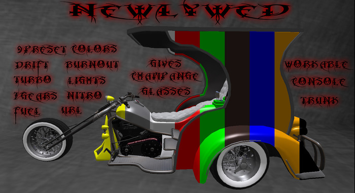 ::SSD:: Newlywed Trike copy/mod no trans (Boxed)