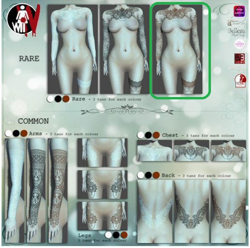 [White~Widow] Legend - Henna - RARE