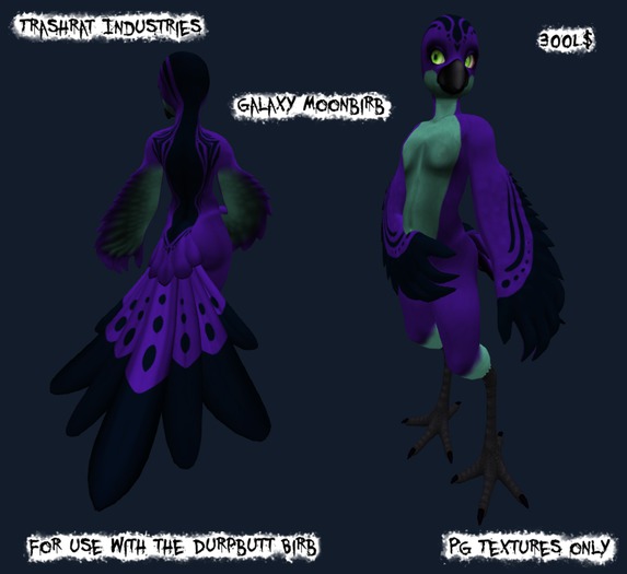 [Glitter Garbage] Galaxy MoonBirb mod