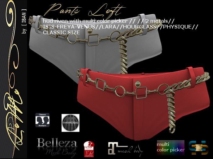 [ IBAN ] //032  SHORTS  PANTS LOFT MAITREYA SLINK TMP BELLEZA