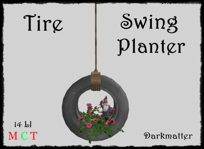 Tire Swing Planter