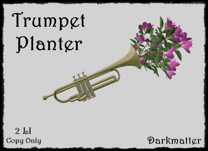 Trumpet Flower Planter