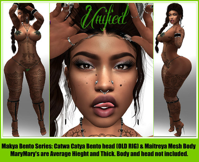 :.Unified:. MAKYA BENTO SHAPE LARA/CATYA OLD RIG
