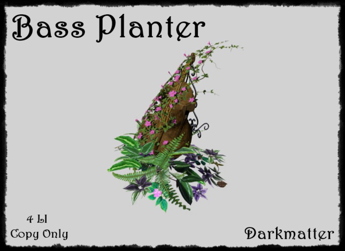Bass Flower Planter
