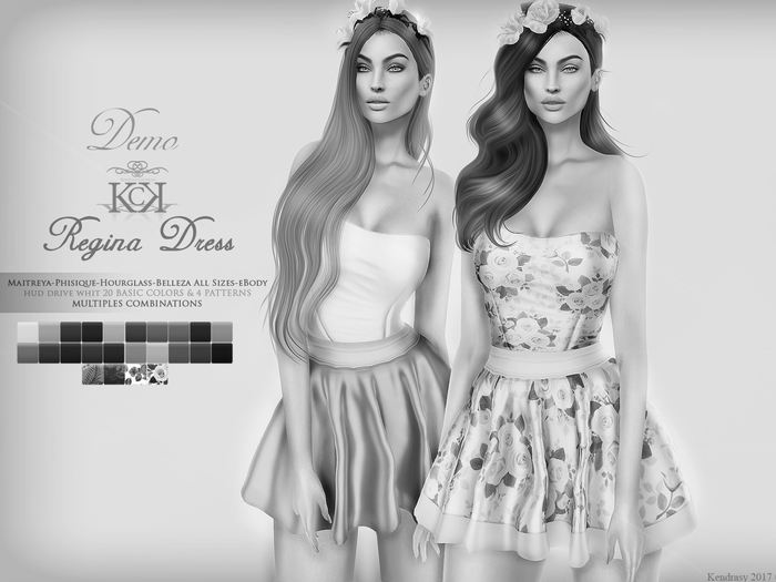 :::KC::: Regina Dress // DEMO