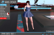 Sirius Design Emma Dress Light Blue